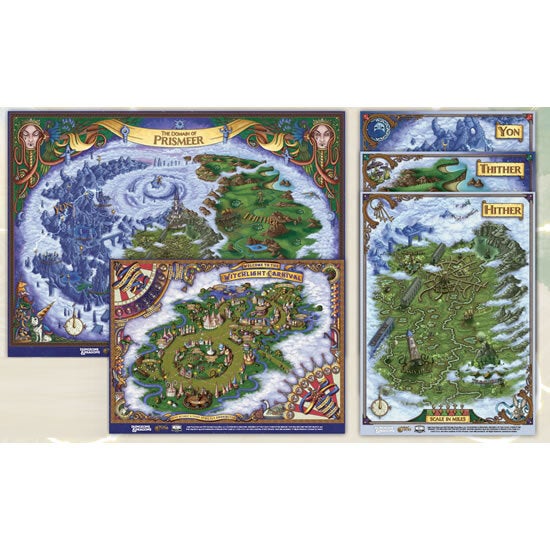 Battle Map D&D Savage Frontier Map Set (5E) (Rolled Maps) Enterprize